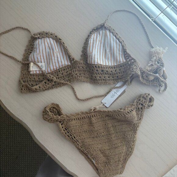 She Made Me Hand Crochet Bikini - Picture 4 of 9